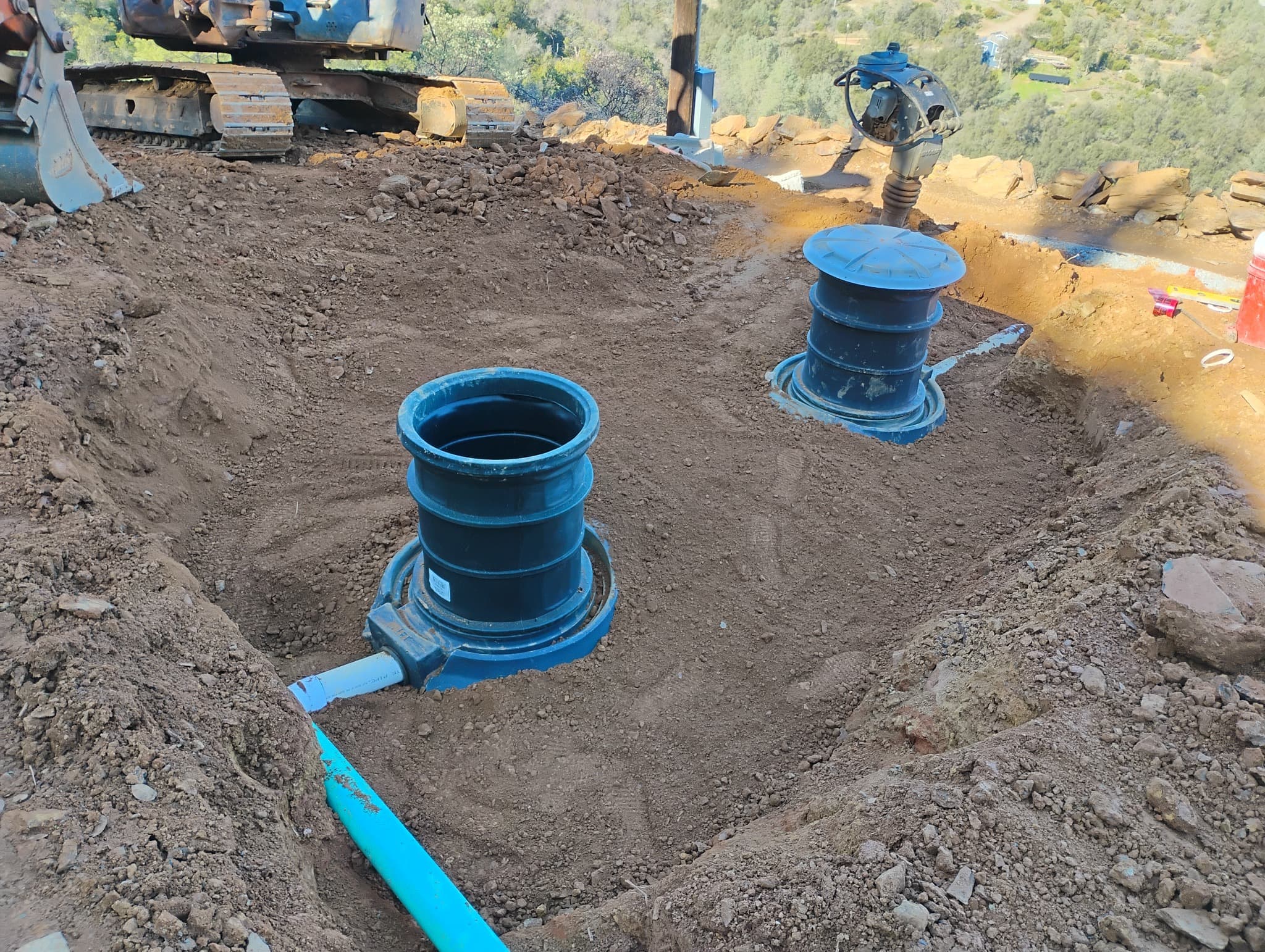 Land clearing and grading project in Mariposa area